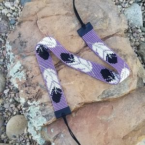 Handmade Beaded Hat Band